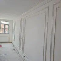 نقاشی ساختمان، اجرای کناف و طرح کاغذ دیواری