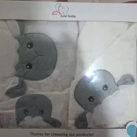 سرویس حوله نوزادی ۵ تکه برند لاوبیبی