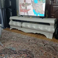 میز تلویزیون سه تا کشو بدون خط وخش قیمت مناسب