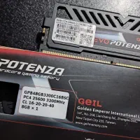رم 16 گیگ geil دو کاناله مدل evo potenza cl16 3200|قطعات و لوازم جانبی رایانه|نظرآباد, مسکن مهر نظرآباد|دیوار
