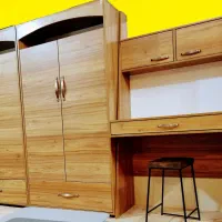 کمد لباس، میز تحریر، میز جلو مبلی، آباژور|جاکفشی، کمد، دراور|فسا, |دیوار