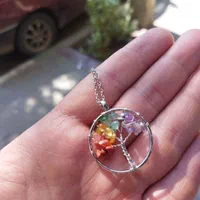 گردنبند هفت چاکرااصل درخت
