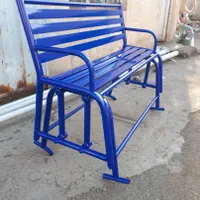 نیمکت و سطل زباله پارکی فولادی گالوانیزه چوبی TS80|صندلی و نیمکت|تهران, مرزداران|دیوار