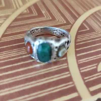 انگشتر زمرد و فیروزه|جواهرات|نجف‌آباد, هفده شهریور|دیوار