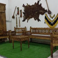 ست مبلی هفت نفره سنتی|مبلمان خانگی و میز عسلی|قم, علی آباد|دیوار