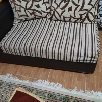 مبل شش نفره.تلویزیون ۳۲اینج،بخاری.یخچال امرسان|مبلمان خانگی و میز عسلی|لاهیجان, خمیر کلایه|دیوار