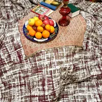 لحاف کرسی پشمی میقان