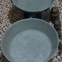 یک عدد ترازو سنگی قدیمی با چهار کیلو سنگ