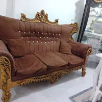 مبل سلطنتی هفت نفر بدنه کا مل سالم