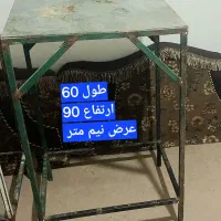 میز رستوران و کافی شاپ و بستنی و سه عدد چهارپایه|میز و صندلی غذاخوری|اردبیل, |دیوار