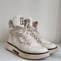 کفش بوت سفید