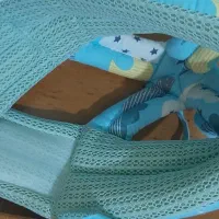 کلاه ضربه گیر کودک + پالتو آستر دار نو|لباس|ساری, |دیوار