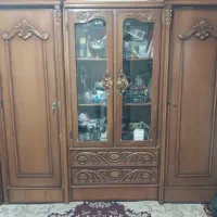 کمد لباس سه تیکه با دراور 4 کشو و آینه قدی