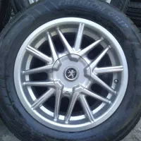 رینگ و لاستیک خرچنگی 15 آکبند|قطعات یدکی و لوازم جانبی|شاهین‌شهر, کوی مهدیه|دیوار