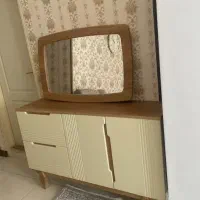 ست آیینه کنسول و جا کفشی و میز تلویزیون نو
