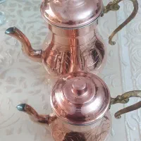 کتری ،قوری و پارچ مسی|قوری، کتری، قهوه‌ساز دستی|قزوین, |دیوار