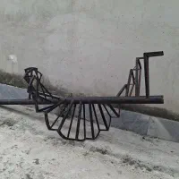 پله گرد آهنی