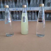 اب معدنی شیشه ای  لیموناد شیشه ای اب گازدار  عمده