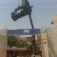 جرثقیل خاور جهت انواع ارائه خدمات شبانه روزی|خدمات حمل و نقل|شوشتر, |دیوار
