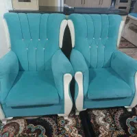 مبل 7نفره و میز ناهار خوری 6نفره|مبلمان خانگی و میز عسلی|لالجین, |دیوار