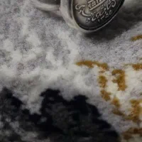 دستبندنقره دورو با ست انگشتر پهلوی