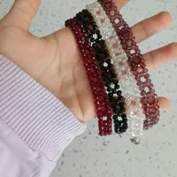 دستبند های کریستال با تنوع رنگ
