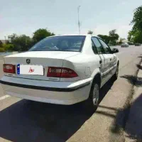 فروش یا معاوضه سمند سفید مدل 95 بدون رنگ