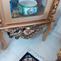بوفه چوب کار دست استادکار|بوفه، ویترین، کنسول|زنجان, |دیوار