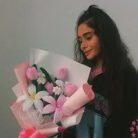 دسته‌گل‌ ربانی/باکس‌گل/خواستگاری/تولد/پول‌آرایی|گل مصنوعی|رشت, جانبازان|دیوار