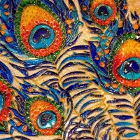 دیوارکوب با طرح طاووس|صنایع دستی و سایر لوازم تزئینی|تهران, نصرت|دیوار