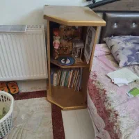 کتابخانه دو قلو|کتابخانه، شلف، قفسه‌های دیواری|مشهد, شهرک رازی (شهرک غرب)|دیوار