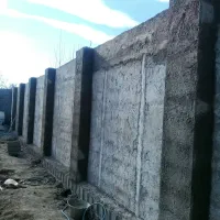 بنایی بلوک چینی سیمان کاری سیاه و سفید|خدمات پیشه و مهارت|شفت, |دیوار