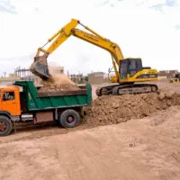 نخاله با تراکتور