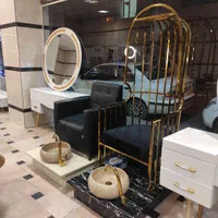 وسایل آرایشگاه صندلی مدل خورشیدی میز آینه|آرایشگاه و سالنهای زیبایی|تهران, خلازیر|دیوار