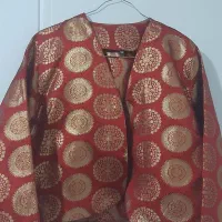 کت و شلوار زربافت