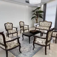 مبلمان ۸ نفره سلطنتی چوب راش