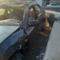 سمند ef7موتور ملی 90 تصادفی|خودرو سواری و وانت|اردبیل, |دیوار