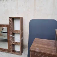 تخت خواب دونفره چوب|تخت و سرویس خواب|کلاله, |دیوار