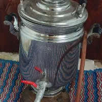 سماور بزرگ گازی قهوه خانه