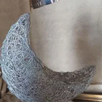 لوستر سیم بافت آلومینیومی