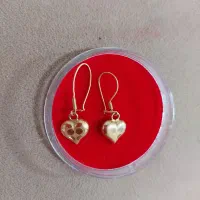 گوشواره طلا قلبی