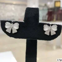 گوشواره نقره با صدف طبیعی بسیار خاص و مینیمال|بدلیجات|شهرضا, |دیوار