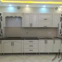 کابینت طرح متنوع وکیوم روکش کــره ای