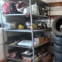 قفسه، شلف آهنی نبشی مونتاژی ۶ طبقه