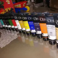 فروش تعدادی رنگ اکرولیک و مایمری