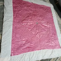 لاحاف عروس نونومرواریددوخته شده کاردسته|رختخواب، بالش، پتو|قم, شهرک مهدیه (مدرس)|دیوار