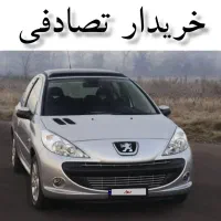 پژو 207i دنده‌ای تیتانیوم/ ماشین تصادفی