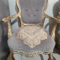 یک دست مبل ۷نفره کم جا میز و مرتب