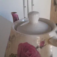 کتری رو گازی طرح گل|قوری، کتری، قهوهساز دستی|هشتگرد, شهرک ایران خودرو|دیوار