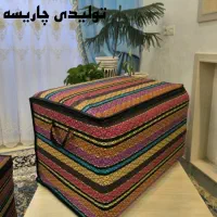جامه‌دان‌های جاجیم در سایزهای متنوع|گلیم، جاجیم، گبه|بم, |دیوار